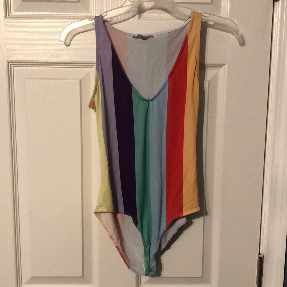 Rainbow bodysuit
